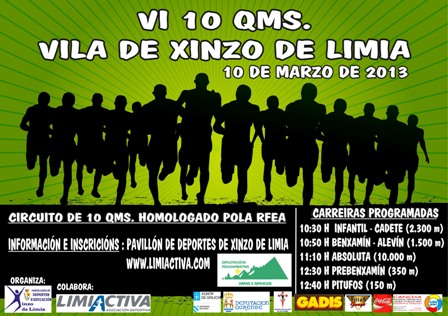 10 Kms Vila de Xinzo de Limia